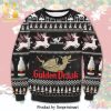 Guitar Lover Knitted Ugly Christmas Sweater