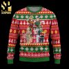 Gundam Merry Christmas Knitted Ugly Christmas Sweater