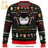 Guyver Happy Holidays Manga Anime Knitted Ugly Christmas Sweater