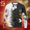 Hail Santa Knitted Ugly Christmas Sweater