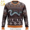 Haku White Dragon Spirited Away Studio Ghibli Knitted Ugly Christmas Sweater