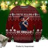 Hallmark Logo Christmas Movies Knitted Ugly Christmas Sweater