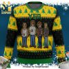 Guyver Let It Snow Manga Anime Knitted Ugly Christmas Sweater