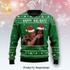 Happy Hockeydays Knitted Ugly Christmas Sweater