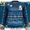 Happy Holiday Cat Woman Meme Knitted Ugly Christmas Sweater