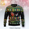 Happy Holidays One Piece Manga Anime Knitted Ugly Christmas Sweater