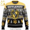 Harry Potter Hogwarts Houses Knitted Ugly Christmas Sweater