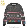 Happy Dub Cast Jujutsu Kaisen Manga Anime Knitted Ugly Christmas Sweater