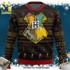 Harry Potter Ron Weasley Hermione Granger Wizard Knitted Ugly Christmas Sweater