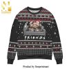 Harry Potter Pixel Slytherin House Logo Knitted Ugly Christmas Sweater