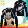 Hashibira Inosuke Demon Slayer Knitted Ugly Christmas Sweater