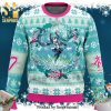 Hatsune Miku Radio Vocaloid Knitted Ugly Christmas Sweater