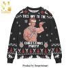 Heart Ablaze Rengoku Demon Slayer Manga Anime Knitted Ugly Christmas Sweater