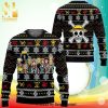 Hearth Stone Alt Premium Text Knitted Ugly Christmas Sweater