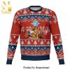 Hey We Wish You A Futurama Knitted Ugly Christmas Sweater