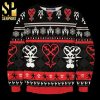 Heartless Kingdom Hearts Knitted Ugly Christmas Sweater