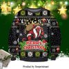 Hellboy Poster Merry Christmas Knitted Ugly Christmas Sweater