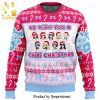 Hisoka Bungee Gum Anime Hunter X Hunter Knitted Ugly Christmas Sweater