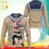 Hinata Hyuga Naruto Manga Anime Knitted Ugly Christmas Sweater