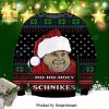 Hockey Knitted Ugly Christmas Sweater