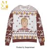 Holly Volley Volleyball Knitted Ugly Christmas Sweater