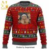 Home Malone Meme Knitted Ugly Christmas Sweater