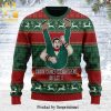 Horse Ho Ho Ho Knitted Ugly Christmas Sweater