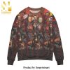 Horror Characters Chistmassacre Is Coming Horror Movie Knitted Ugly Christmas Sweater