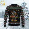 Horse Christmas Tree Knitted Ugly Christmas Sweater Horse Lover