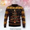 Horse Christmas Tree Premium Knitted Ugly Christmas Sweater