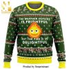 House Claus Christmas Is Coming Knitted Ugly Christmas Sweater