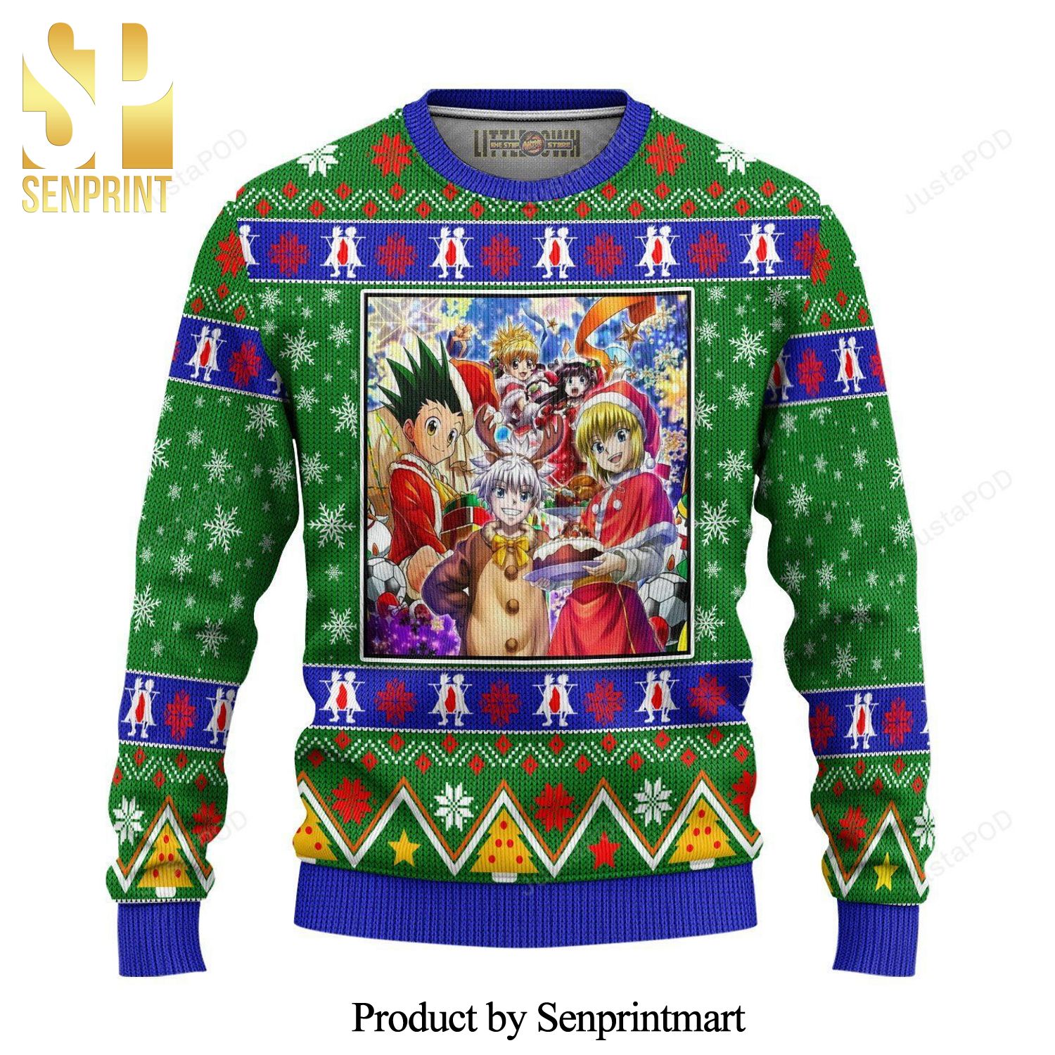 Hunter X Hunter Charracters Anime For Unisex Knitted Ugly Christmas Sweater