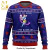 Hunter X Hunter Pixel Chibi Sprites Manga Anime Knitted Ugly Christmas Sweater