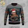 I Do What A Want Black Cat Knitted Ugly Christmas Sweater