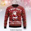 I Do What A Want Black Cat Knitted Ugly Christmas Sweater