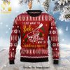 I Regret Nothing Cat Knitted Ugly Christmas Sweater