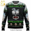 I Want A Hippopotamus For Christmas Knitted Ugly Christmas Sweater