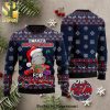 I Turned Myself Into A Christmas Sweater Rick And Morty Knitted Ugly Christmas Sweater