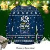 I Want A Hippopotamus For Christmas Premium Knitted Ugly Christmas Sweater