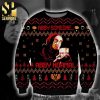 Indian Chief Blazing Saddles Excuse Me While I Whip This Out Knitted Ugly Christmas Sweater