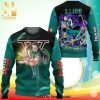 In The Name Of The Moon Sailor Moon Anime Knitted Ugly Christmas Sweater