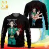 Iguro Obanai Demon Slayer Knitted Ugly Christmas Sweater