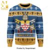 Inosuke Hashibira Demon Slayer Manga Anime Knitted Ugly Christmas Sweater