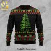 Inosuke Demon Slayer Anime Xmas Gift Knitted Ugly Christmas Sweater