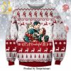 It’s A Wonderful Life A Bell Rings An Angel Gets Its Wings Knitted Ugly Christmas Sweater