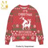 Itachi Summoning Crow Naruto Shippuden Manga Anime Knitted Ugly Christmas Sweater