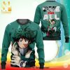 Izuku Midoriya My Hero Academia Manga Anime Knitted Ugly Christmas Sweater Kid Shirt