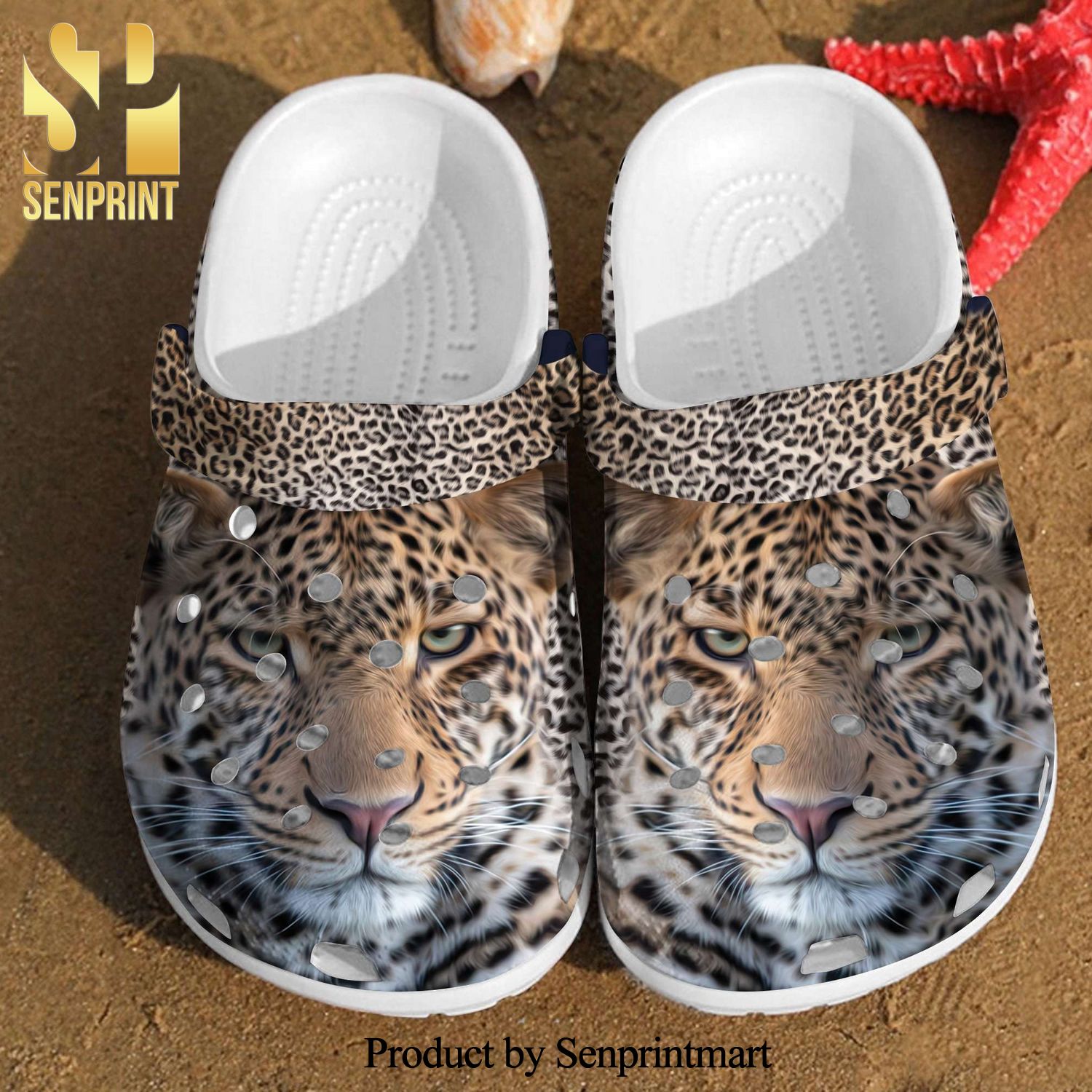 African Leopard Gift For Fan Classic Water 3D Crocs Classic