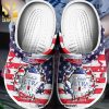 America Baseball For Batter Baseball Rubber Crocs Crocband In Unisex Adult Shoes