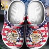 American Footbal Print 3D Brown Water Shoes New Outfit Crocs Sandals